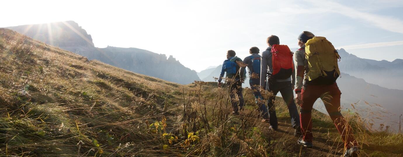Gut gepackt zum Wandern