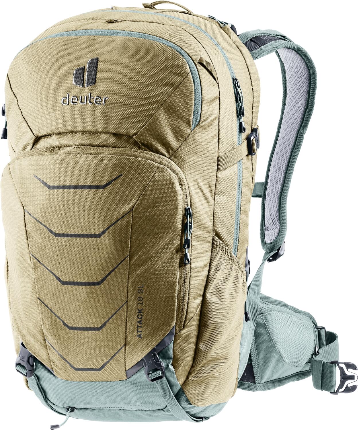 4046051146751 - Attack 18 SL Fahrrad Rucksack (Farbe 6213 desert sage)