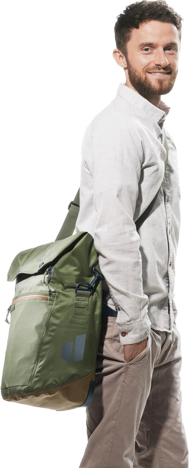 Deuter Fahrradtasche Mainhattan 17+ 10 (2615 khaki/clay)