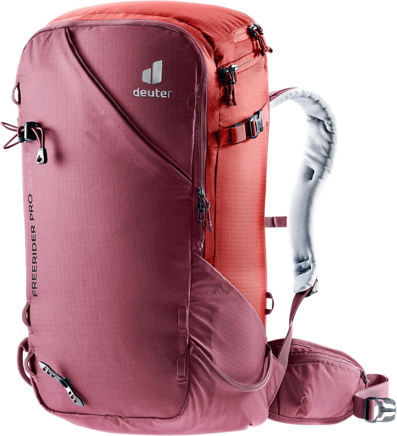 4046051141671 - Freerider Pro 32+ SL Ski Rucksack W (Farbe 5585 maron currant)