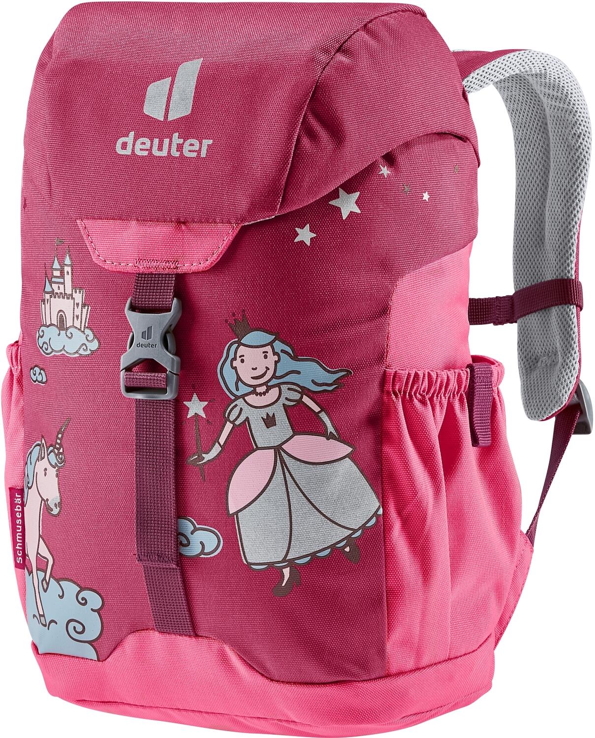 4046051134031 - deuter Kindergartenrucksack Prinzessin-Motiv gepolstert für Kinder pink