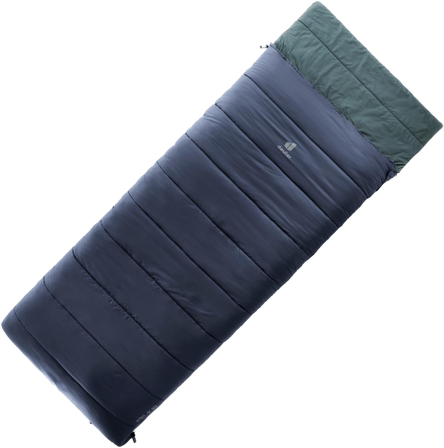 4046051143903 - - Orbit SQ -5° - Kunstfaserschlafsack Gr 195+35 x 79 x 79 cm Zip Left Blau