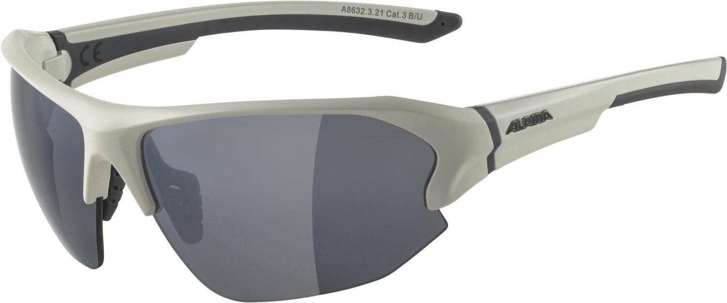 4003692309457 - Lyron HR Sportbrille (Farbe 321 cool grey matt Scheibe Ceramic mirror black mirror (S3))