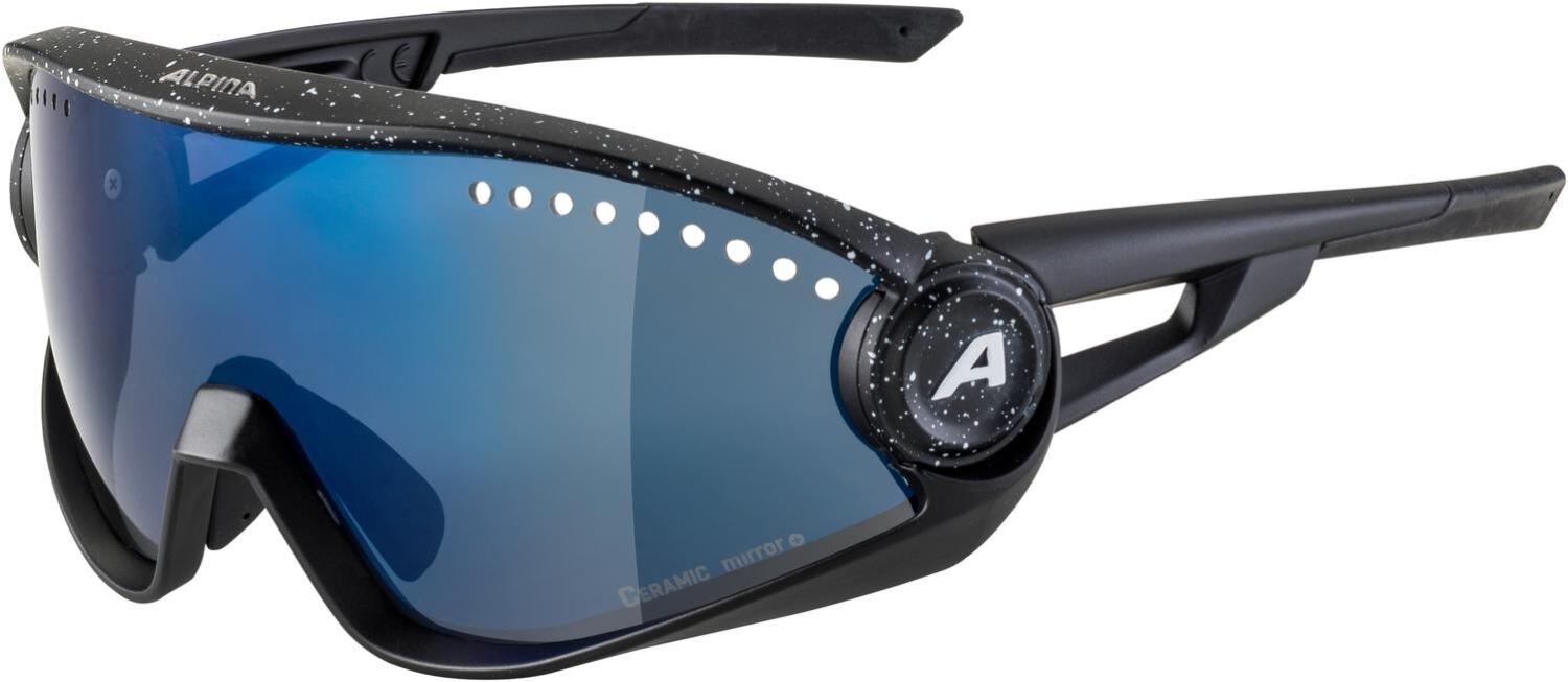 4003692303929 - 5W1NG CM+ Sportbrille (Farbe 331 black blur Ceramic Mirror Scheibe blue mirror (S3))