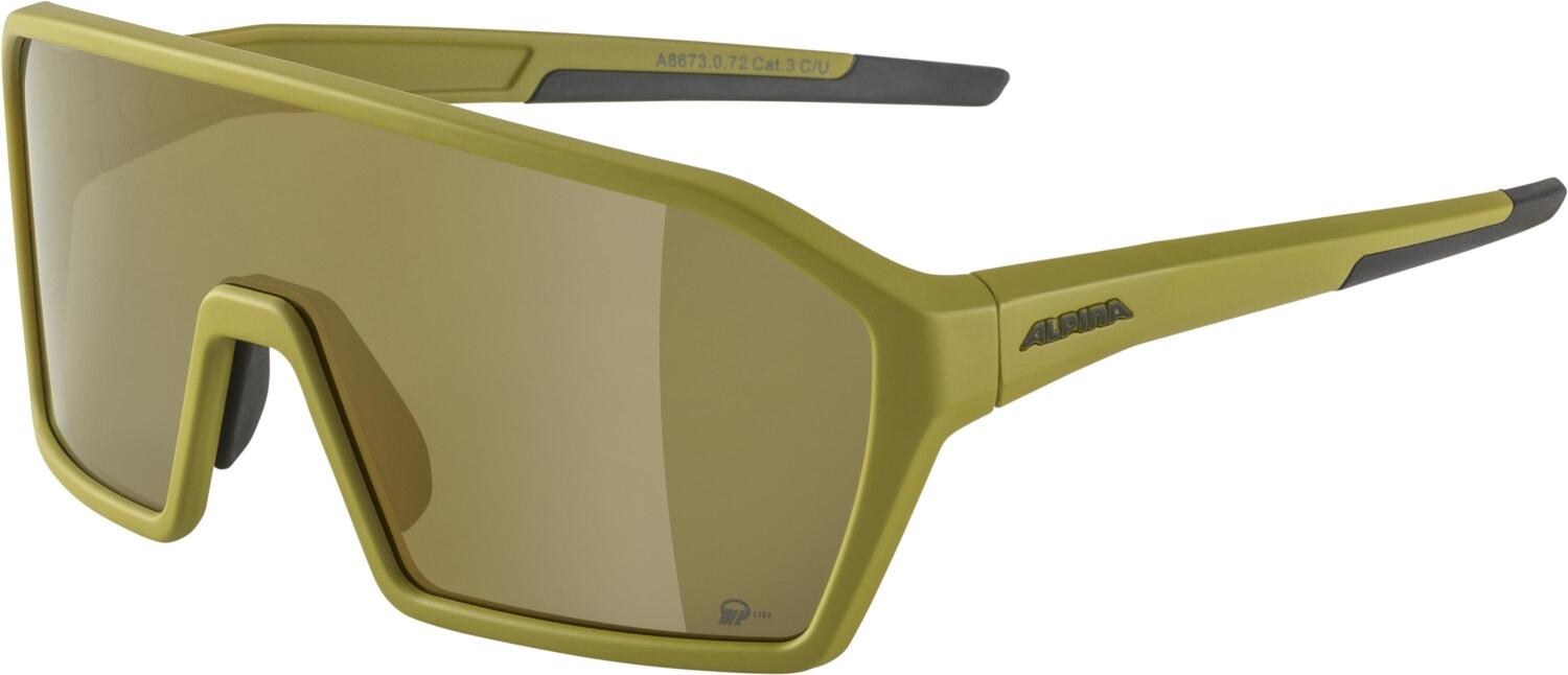 4003692311290 - RAM Q-Lite Sportbrille (Farbe 072 olive matt Scheibe Q-Lite gold mirror (S3))