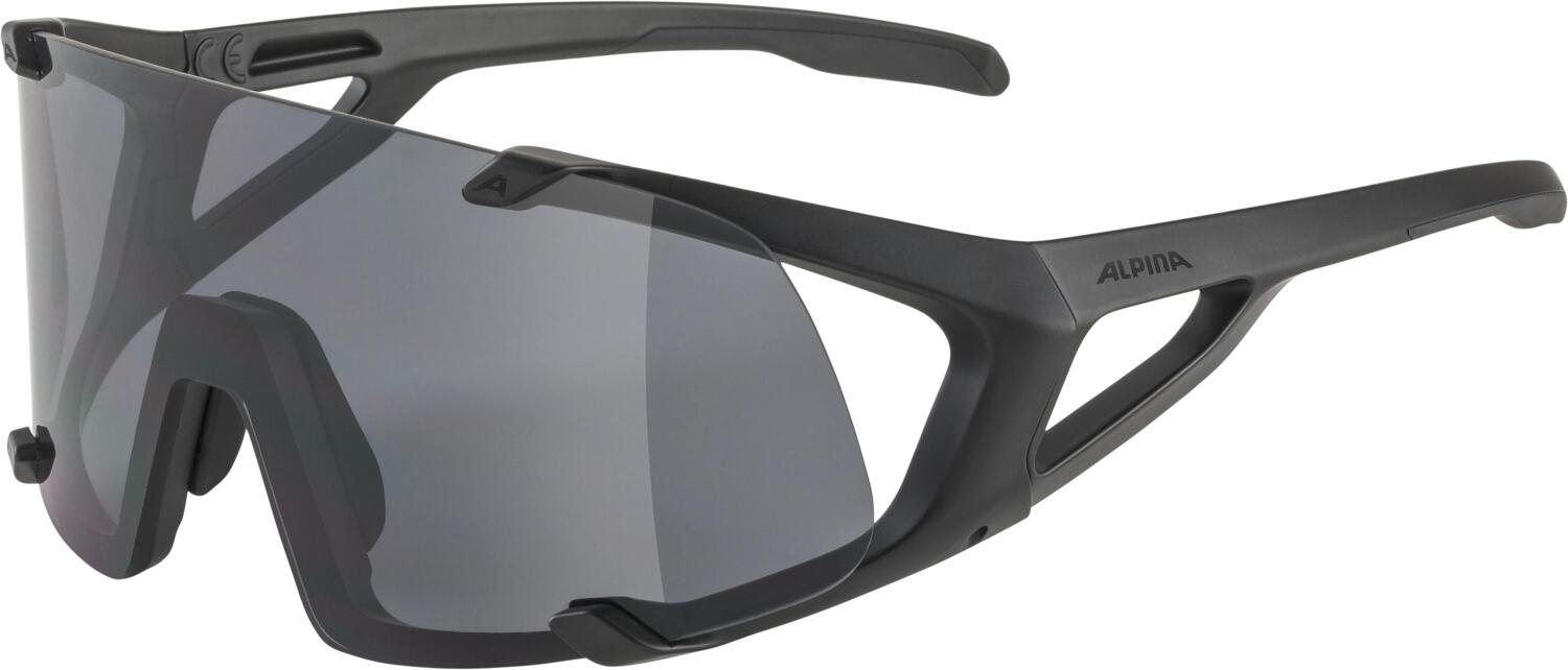 4003692311580 - Hawkeye Sportbrille (Farbe 331 all black matt Scheibe black mirror (S3))