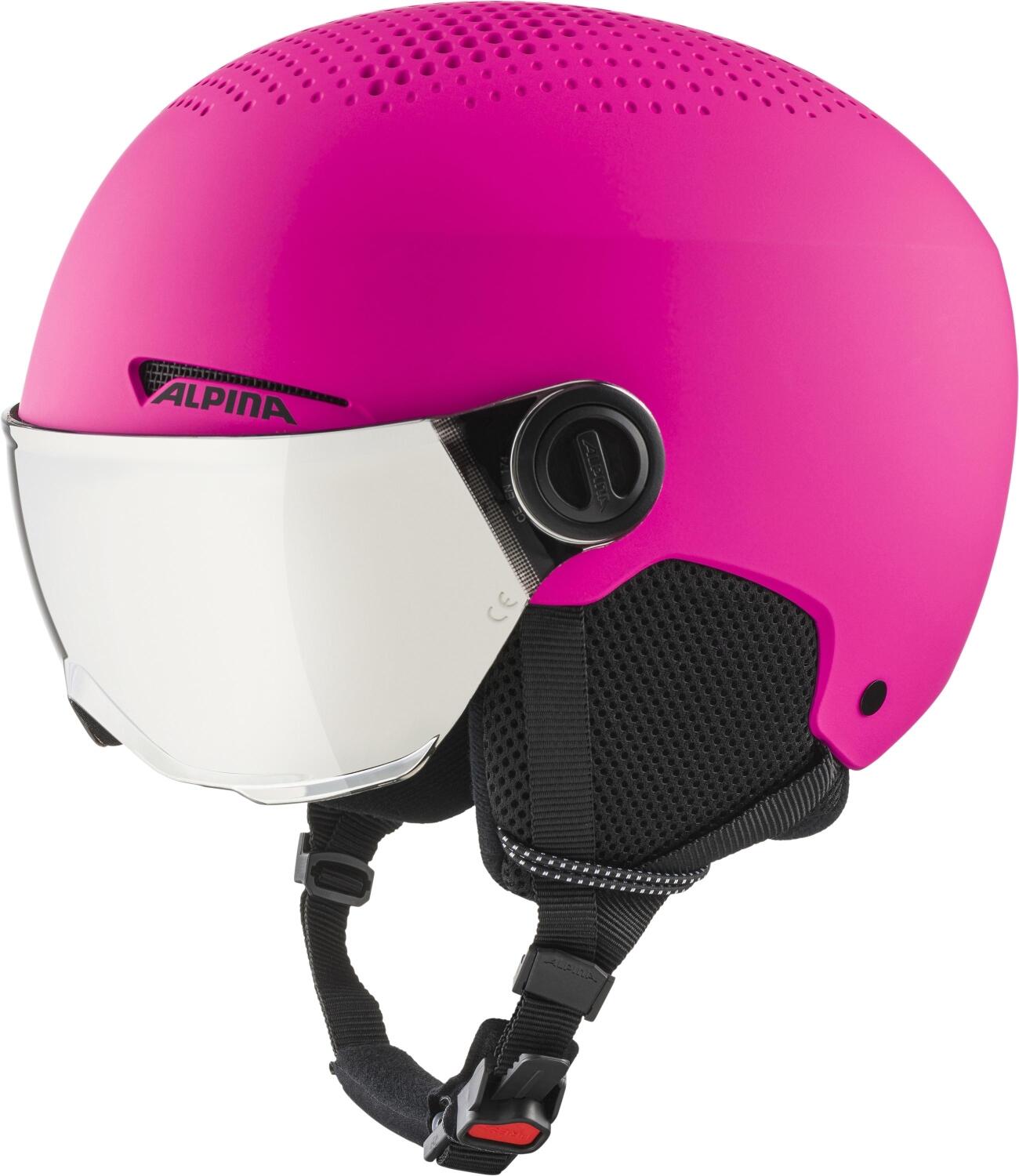 Alpina Zupo Visor Kinderskihelm 48-52 cm, 62 pink matt)