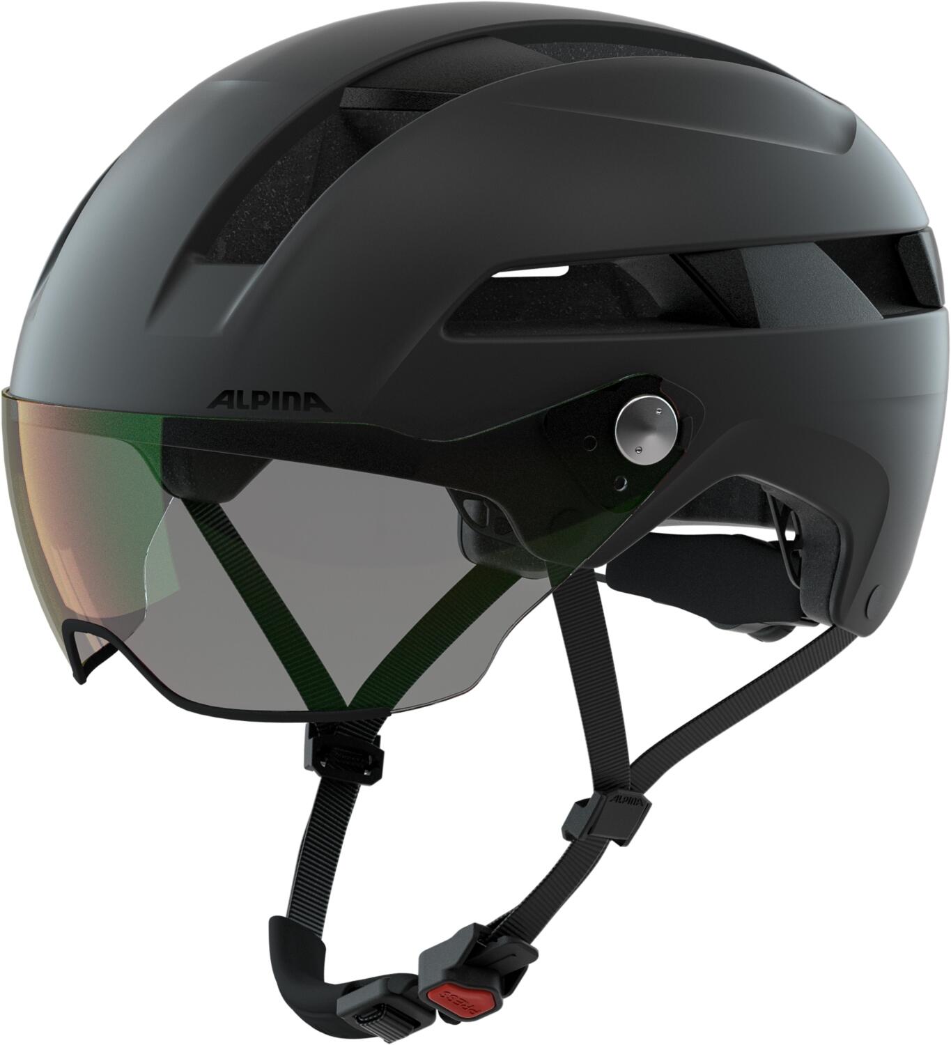 4003692316936 - Soho Visor Varioflex Fahrradhelm (Größe 55-59 cm 30 black matt)