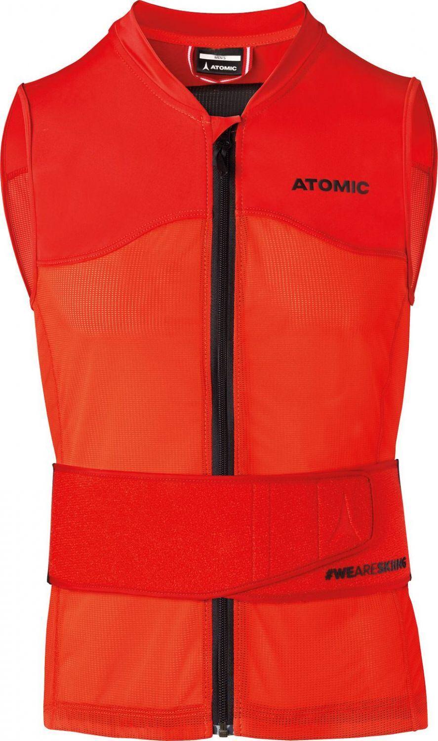 Atomic Live Shield Vest Men Protektor (L, Körpergröße 180 bis 190 cm, red)