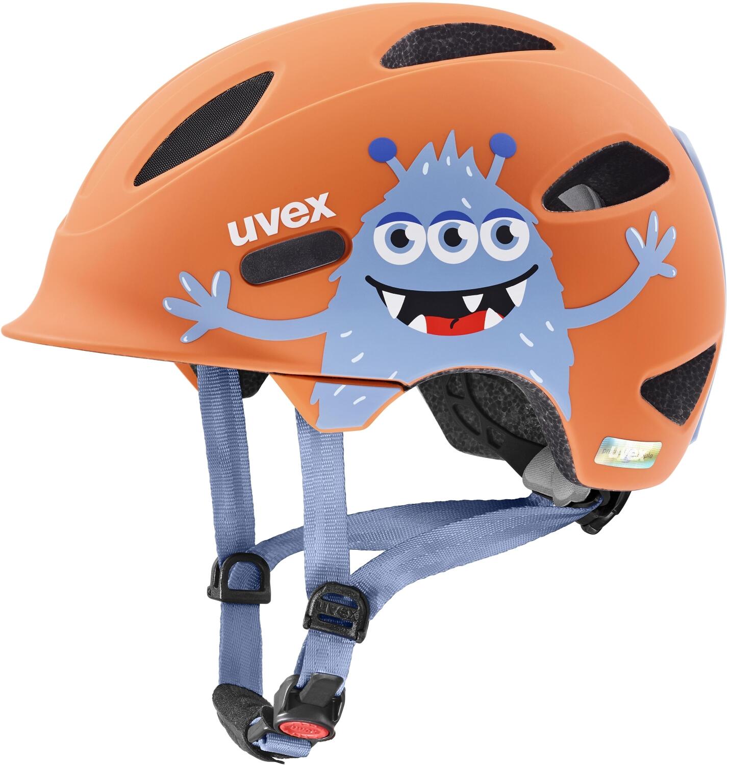 uvex Oyo Style Fahrradhelm Kids (45-50 cm, 11 monster papaya matt)