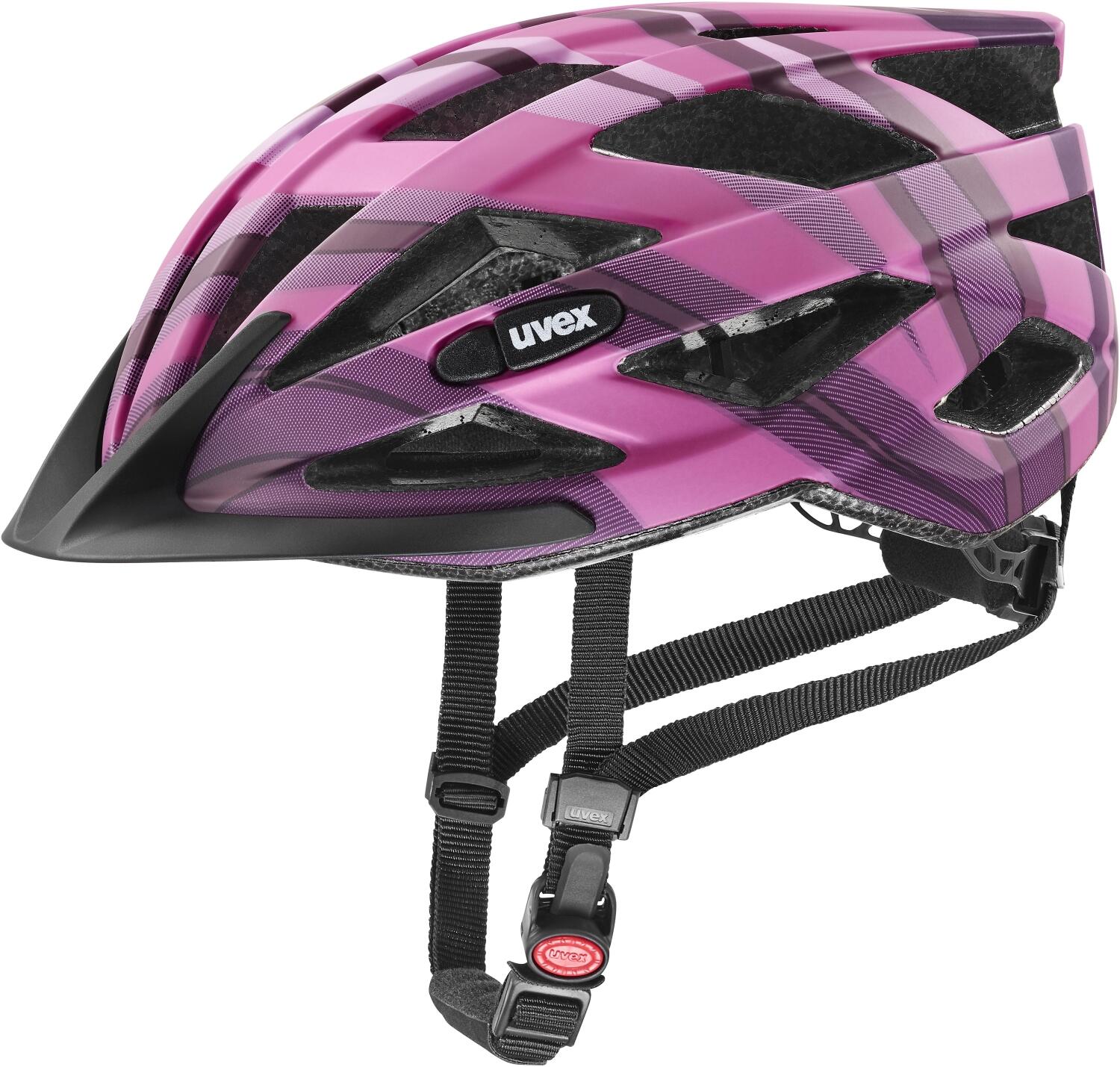 4043197359748 - uvex Air Wing cc Fahrradhelm (Größe 52-57 cm 08 plum pink matt)