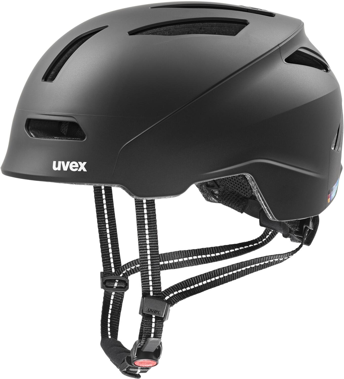 uvex Urban Planet Fahrradhelm (54-58 cm, 01 black matt)