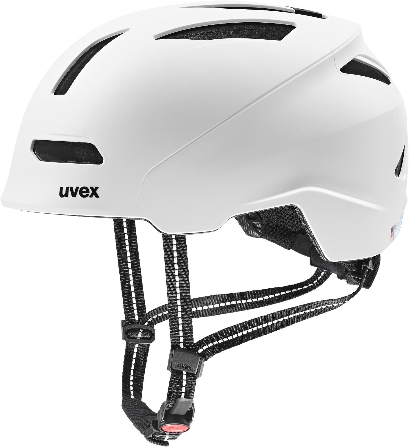 uvex Urban Planet Fahrradhelm (54-58 cm, 04 white matt)