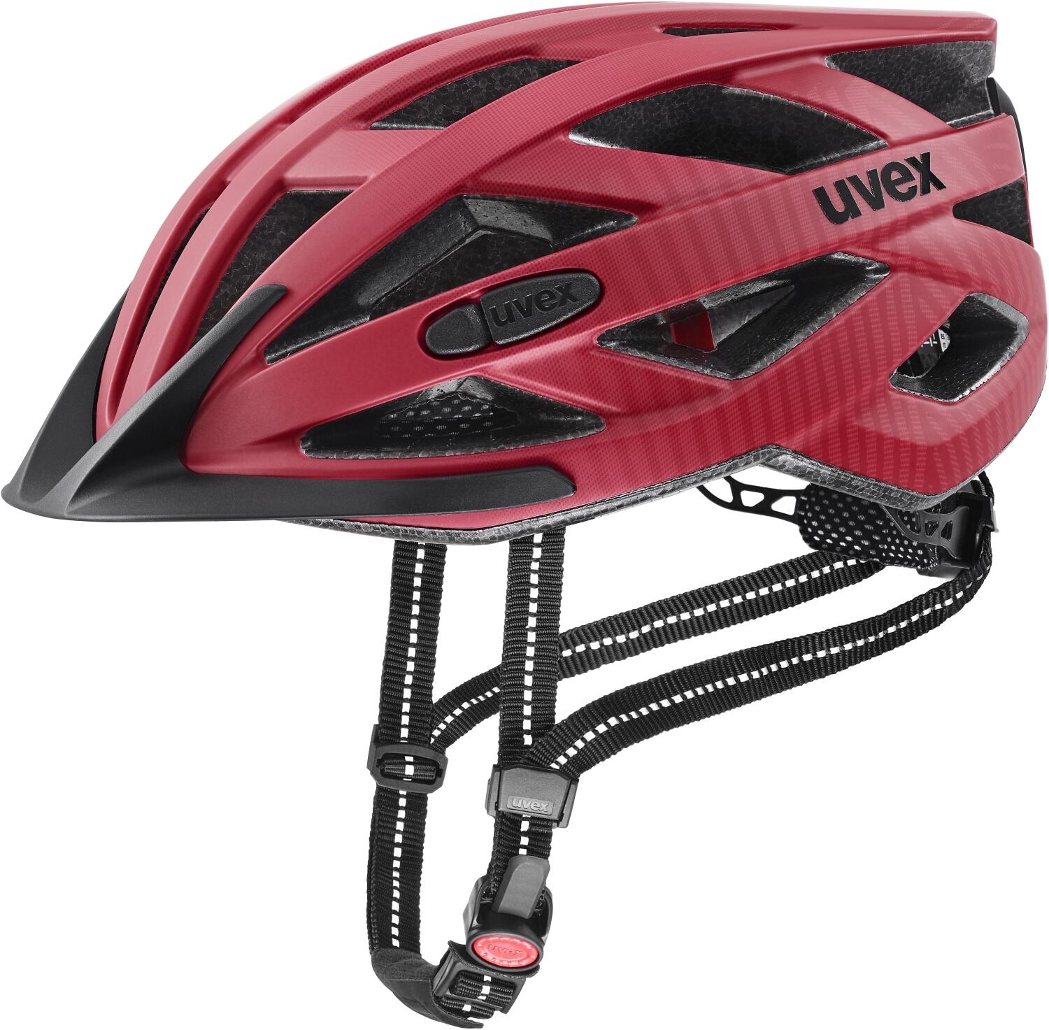 uvex City i-vo Radhelm (52-57 cm, 16 ruby red matt)