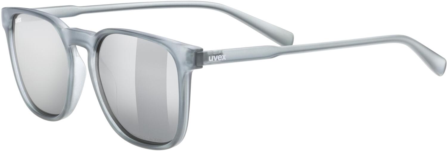 uvex LGL 49 Polavision Sportbrille S (2250 smoke mat, polavision/mirror silver (S3))