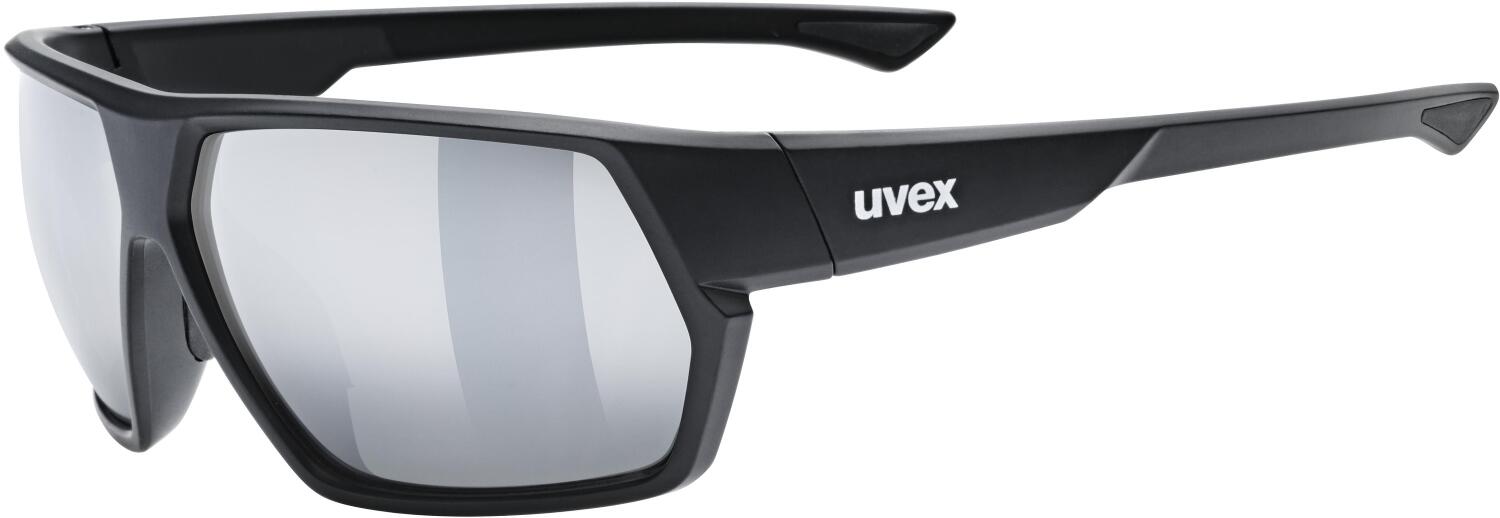 uvex Sportstyle 238 Sportbrille (2216 black matt, mirror silver (S3))