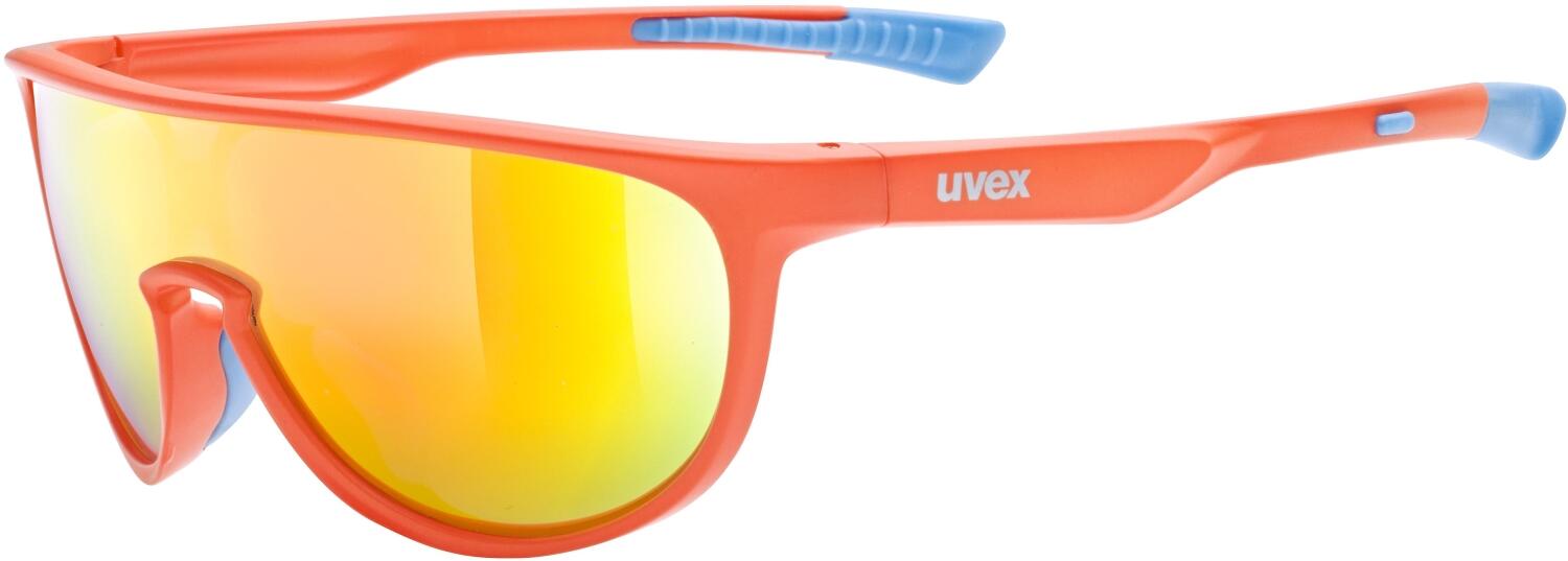 uvex Sportstyle 515 Kinder Sonnenbrille (3416 orange matt, mirror orange (S3))